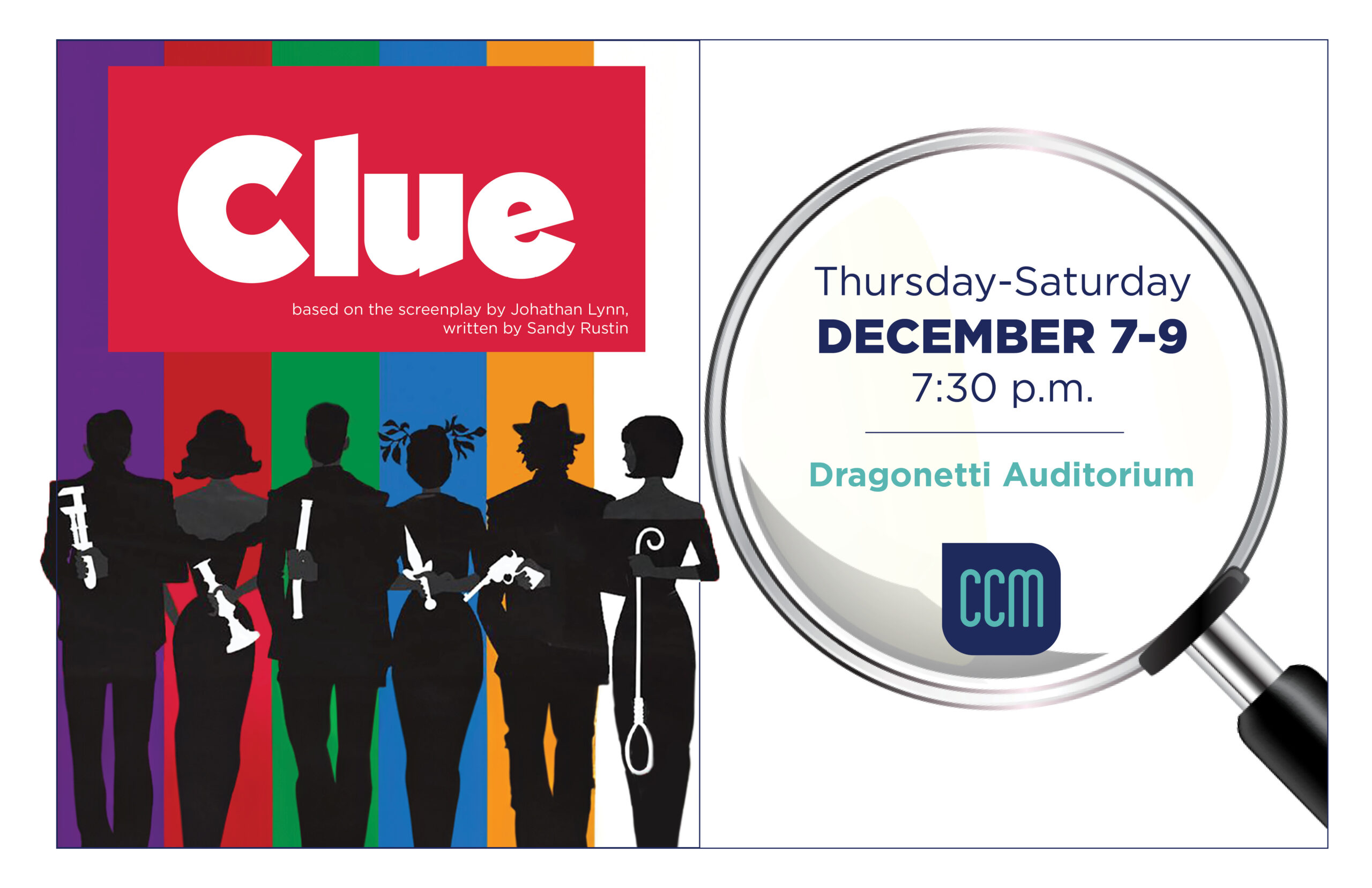“Clue” at CCM is the Comedy Whodunit