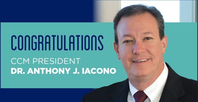 CCM President Anthony J. Iacono Named an Influencer in Higher Education by ROI-NJ