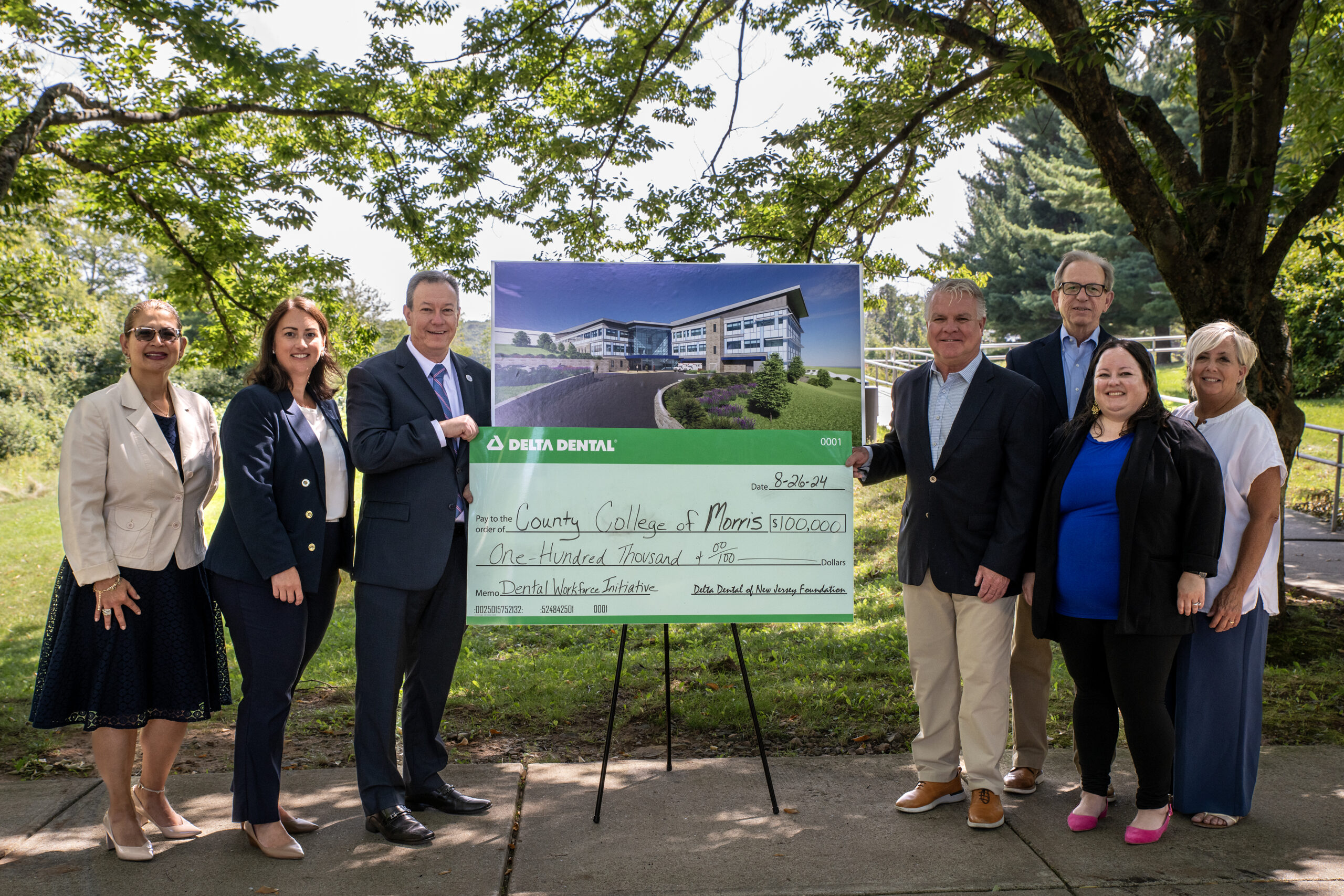 CCM Foundation Awarded 100,000 SMILE Grant from Delta Dental of NJ