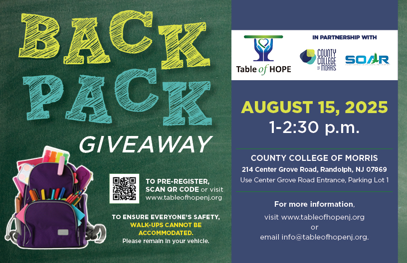 Annual Backpack Giveaway Returns to CCM in Partnership with Table of Hope 