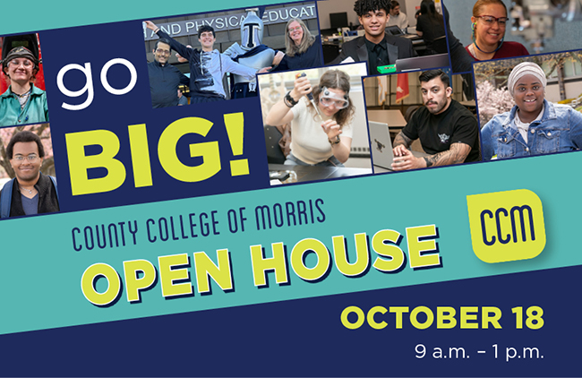 Go Big! Open House, October 18, 2025.
