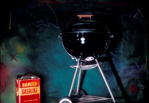 Keith Smith Painting, Barbecued