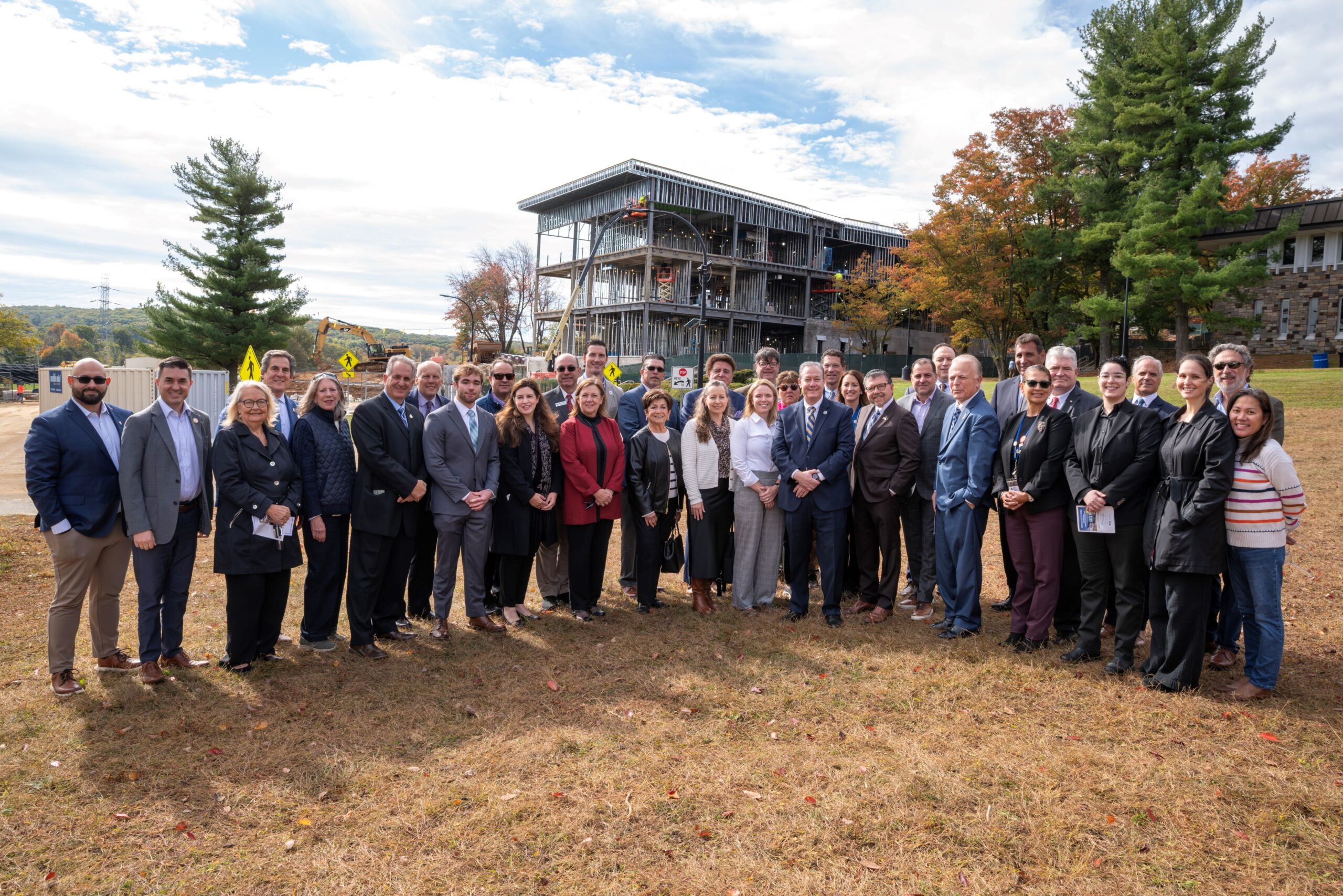 New 80,000 square-foot “Center for Health Professions” Celebrated as Construction Powerfully Continues