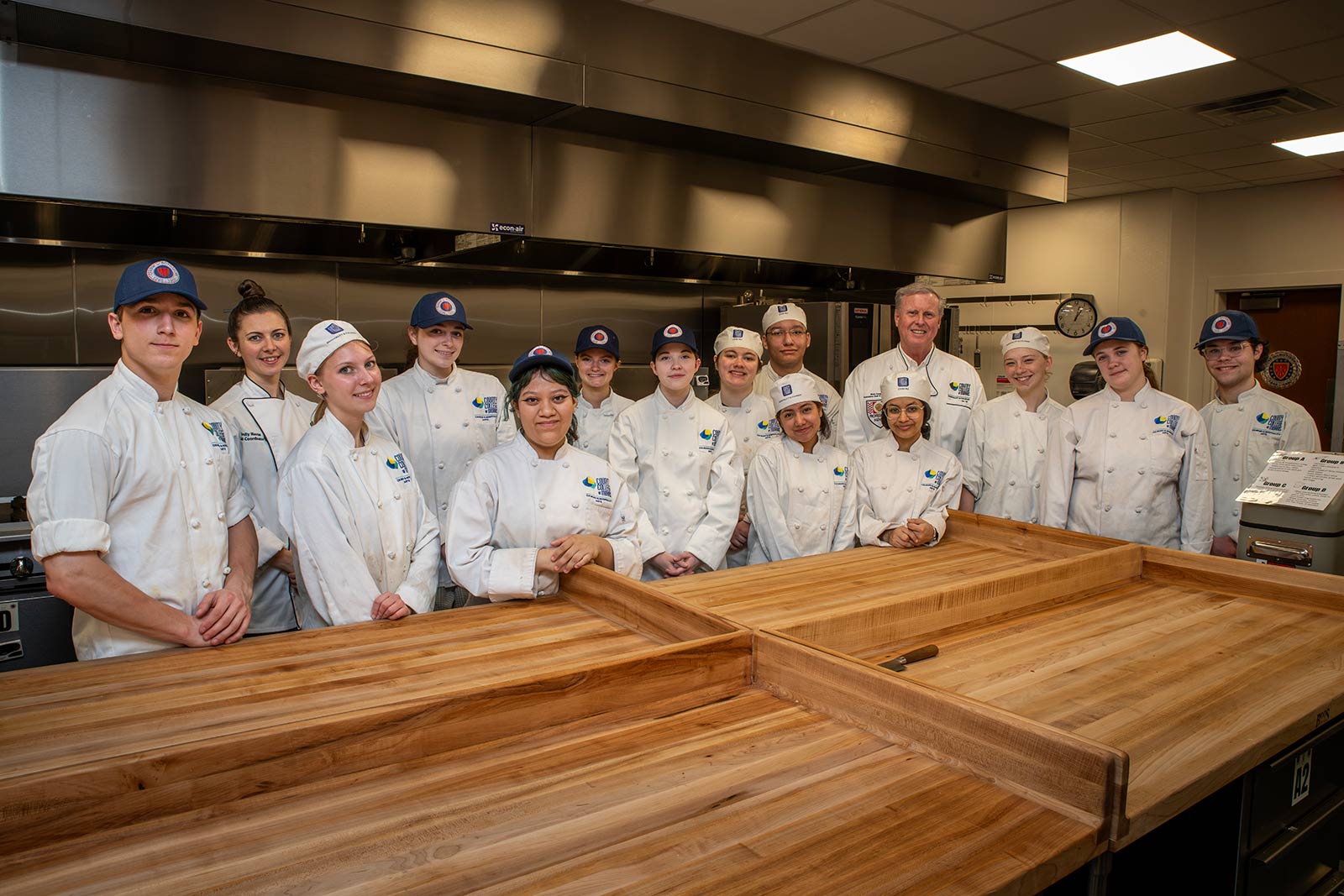 CCM Culinary students