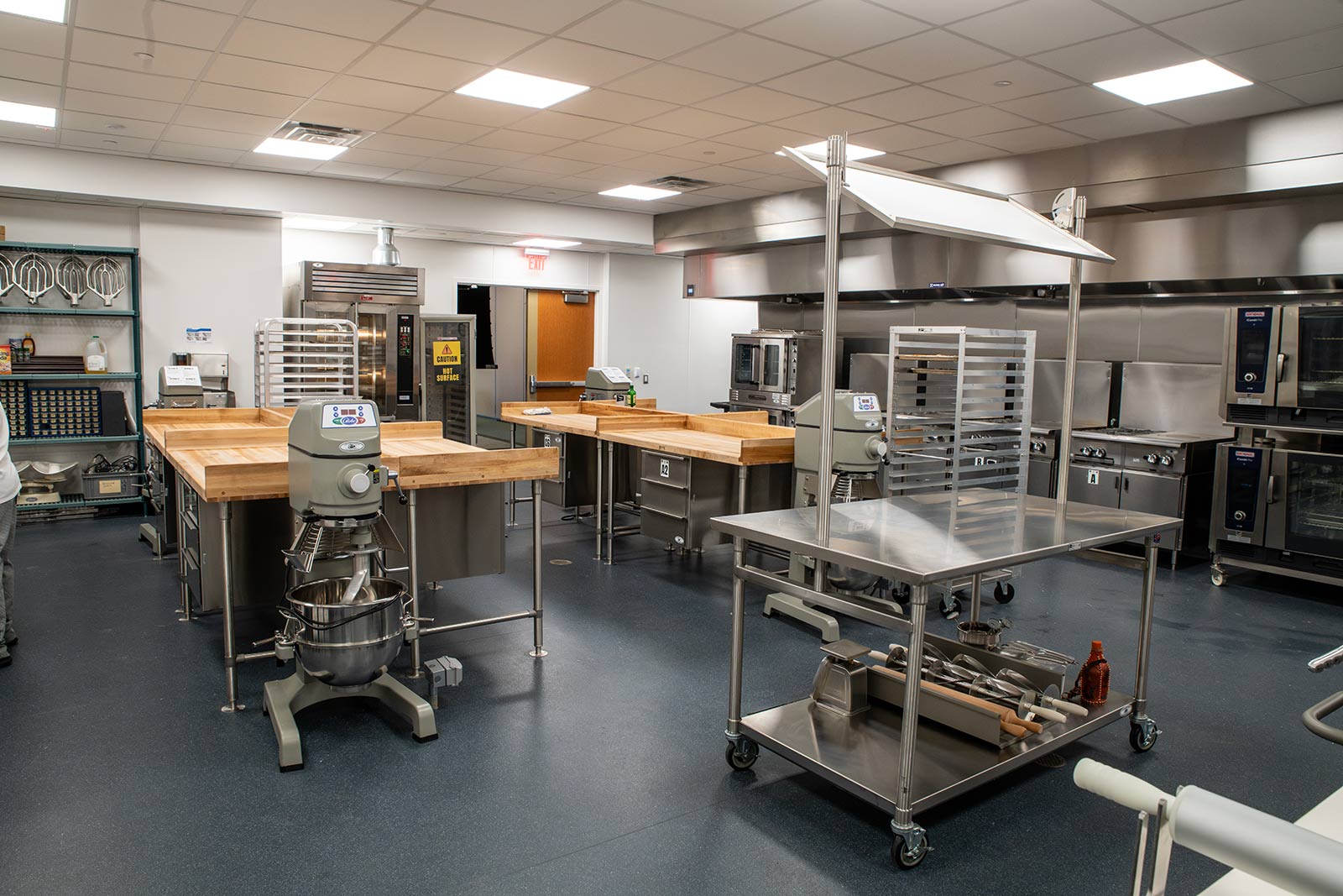 View of the CCM Baking Kitchen