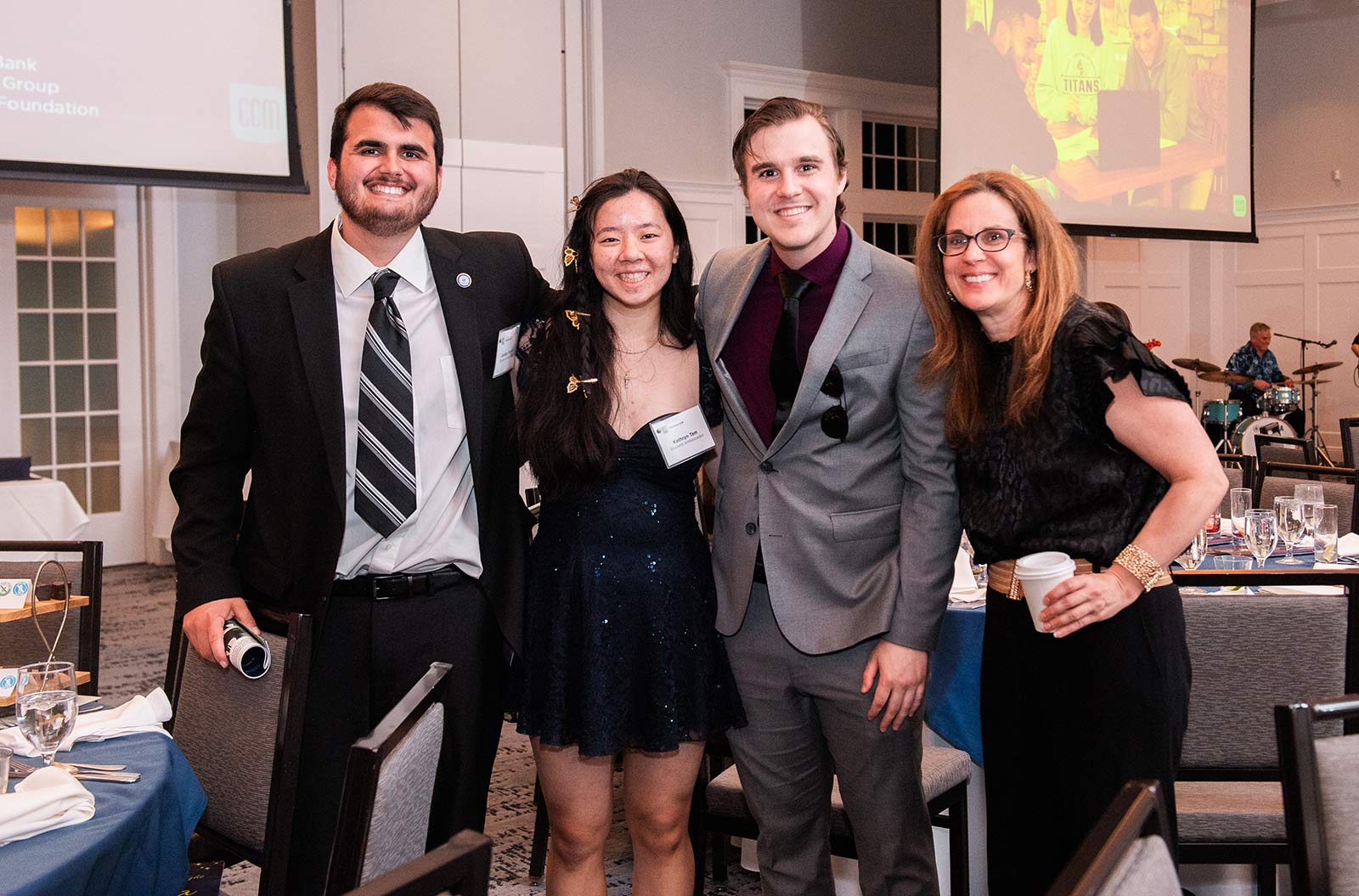 Group of people at the gala