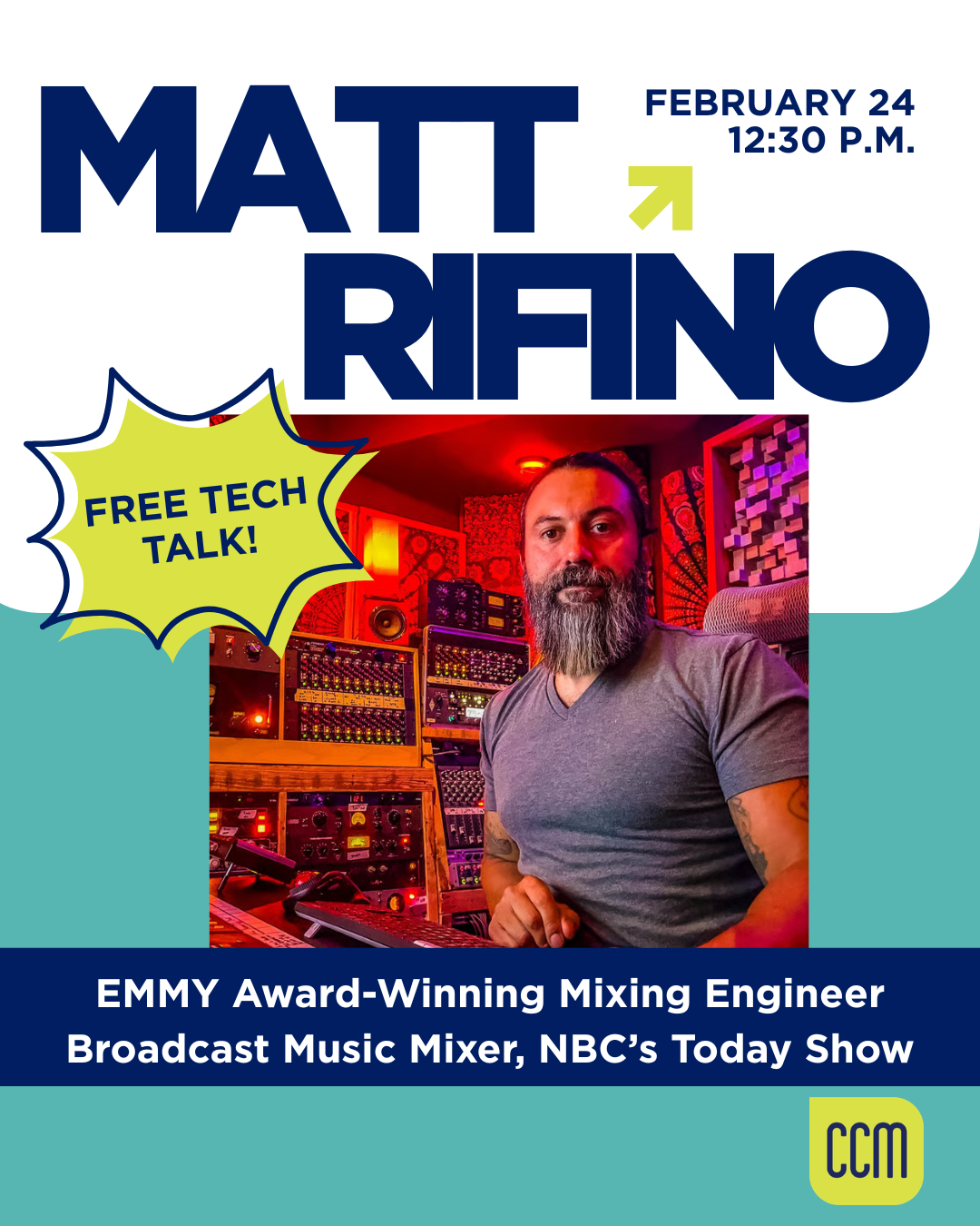 A Dynamic Lineup of Free Live Entertainment at CCM this Spring