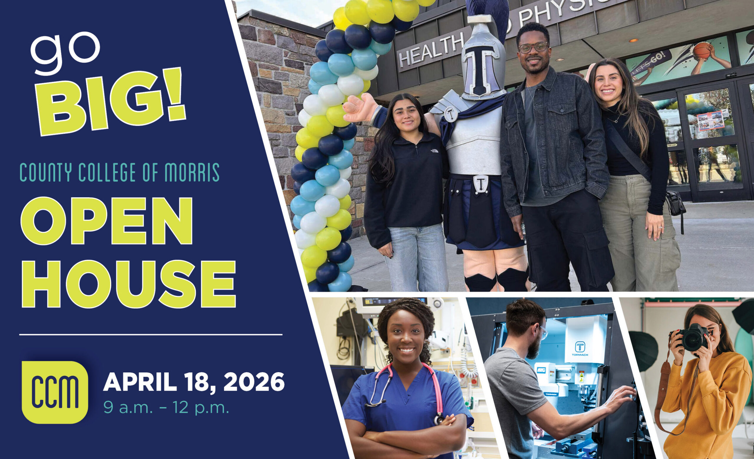 Discover Your Future on April 18 at CCM’s Open House