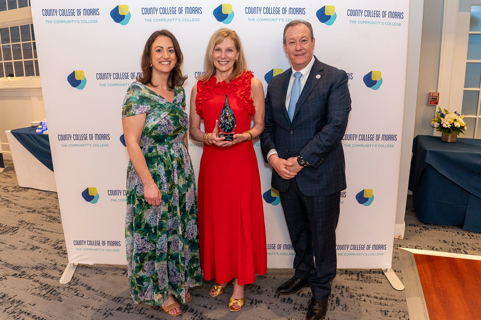 Jill Massey received award at the CCM Gala