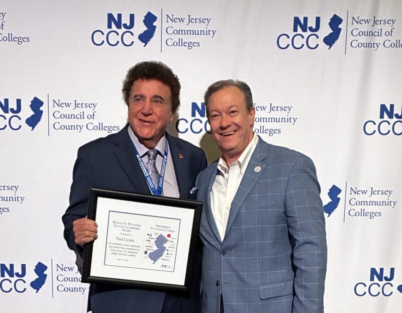 CCM Trustee Paul R. Licitra Receives Prestigious Statewide Leadership Award